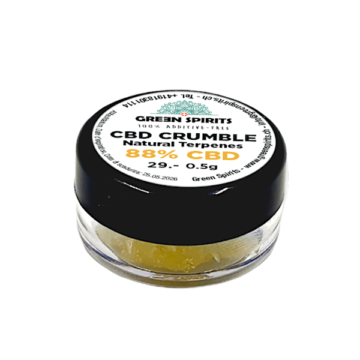 Extract – Pure Crumble CBD 88+ – Green Spirits – Europe