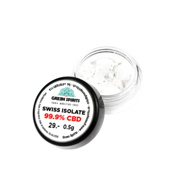 Extract – Pure Isolate CBD 99+ – Green Spirits – Europe